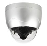 1/4 CMOS IP Dome Camera 640 x 480 12VDC